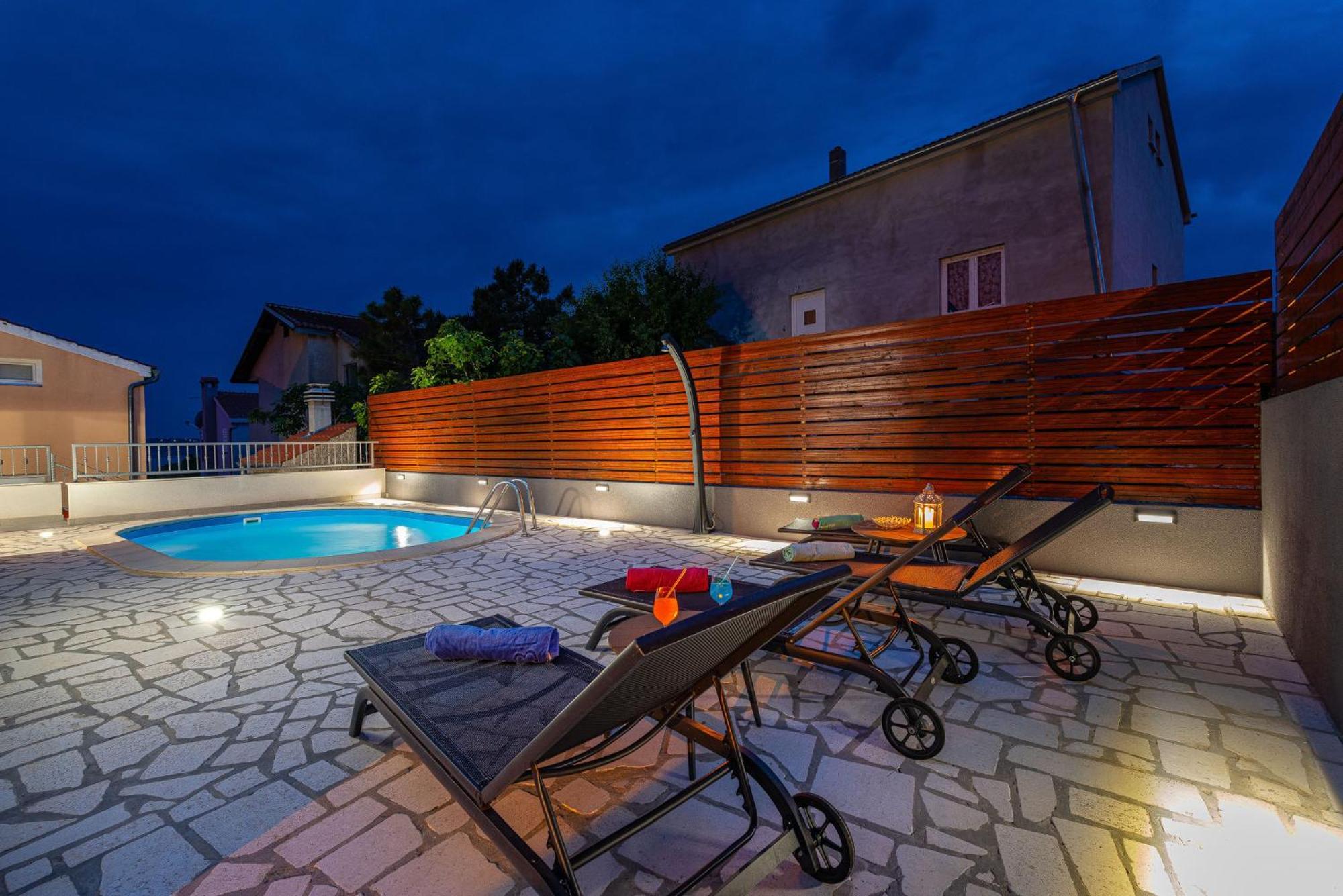 Villa Nika Jasenice  Exteriér fotografie